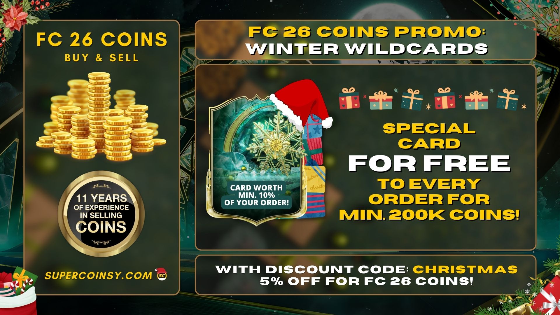 Promo FC 26 Coins: Winter Wildcards